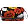 VAPOKF Happy Halloween Pumpkins And Ghosts Double Layer Cosmetic Bag - Multicolour