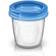 Philips Avent Pots de conservation 180 ml et 240 ml avec Couvercles associés et Cuillère de Sevrage, modèle SCF721/20