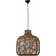 Alexandra House Living Ceiling Light Brown Pendellampa ∅ 40cm