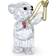 Swarovski Kris Bear Sending You Love - White Figurine