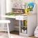 Costway Wooden Study Desk Natural 101 x 54 x 12 cm