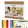 Creativ Company Maxi Craft Kit Crepe Paper, Flowers, Crêpe ratio: 180% 105 g, 1 set