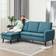 Homcom 3 Seater Corner Couch Settee Sofa