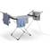 Minky Heated Indoor Clothes Airer Silver 12m
