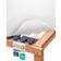 Beautissu Coprirete Beautect Di Con Retro A Nodini Antiscivolo 200x100x0.5 cm Coprimaterasso