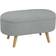 Homcom Ottoman Charcoal Grey Storage Bench