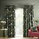 RHS Arcadia Floral Velour Pencil Pleat Curtains 117cm x 137cm