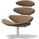 Fredericia Furniture Corona Chair 5000 Brushed Steel W88 x D82 x H97 x 42 cm Loungestol
