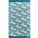 Joules Jumping Hare Teal Bath Towel Turquoise, Blue