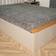 OHS Teddy Marl Fleece Warm Soft King Bed Sheet Grey (200x152cm)