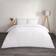 OHS Luxury Set Super King Duvet Cover Black, White (260x220cm)