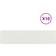 vidaXL Rabattkanter 10 St Vit 25x103 cm