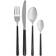 House Doctor Ox 16 Delar Svart/Silver Bestickset 16st