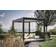 Biohort Pergola Størrelse 4 x 3 Metallic Mørkegrå/Sølv