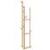 vidaXL Bamboo Coat Stand with Hooks and Shelves 39 x 33 x 166 cm Clothes Rack
