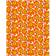 Marimekko Little Poppy Orange Fabrics Orange (146x146cm)