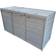 Samuel Alexander Wheelie Bin 2.03m x 1.14m Grey