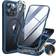 Miracase Magnetic Case with Built-in Glass Screen Protector for iPhone 16 Pro
