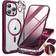 Miracase Magnetic Case with Built-in Glass Screen Protector for iPhone 16 Pro