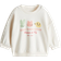 H&M Printed Sweatshirt - Crema/Good Vibes Squad (1265611003)