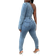 Shein Slayr Women's Denim Overalls And Jumpsuits Sexy Bodycon Stretch Long Sleeves Blue Women Jumpsuit Costume Overalls Purple Leggings
