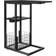 Rhea Black Skrivebord 30x73cm