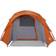 vidaXL 4 Person Waterproof Camping Tent Grey and Orange