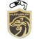 Camelot Harry Potter Hufflepuff Crest Diamond Painting Key Chain Kit