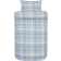 HØIE Sängkläder i Flanell 200x220 cm 100% Mjuk Bomullsflanell Sängkläder Blå (200x)