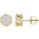 Macy's Earring Set - Gold/Diamonds
