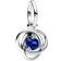 Pandora September Eternity Circle Dangle Charm - Silver/Blue/Transparent