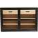 Nordal Viva Black/Nature Glass Cabinet 148x96.5cm