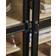 Nordal Viva Black/Nature Glass Cabinet 148x96.5cm