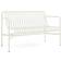 Hay Palissade Dining Bänk Cream White W128 x D70 x H80 cm Trädgårdsbänk