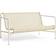 Hay Palissade Cord Loungegruppe Med 2 Stole Og Lavt Trædgårdsbord Cream White Sofa