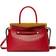 Tory Burch Mercer Textured Satchel - Ruby