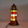 XFZJCHAP Lighthouse Multicolour Bordslampa 25cm