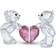 Swarovski Kris Bear A Perfect Match - Pink Figurine
