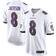 Nike Lamar Jackson Baltimore Ravens White Game Jersey