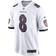 Nike Lamar Jackson Baltimore Ravens White Game Jersey