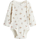 H&M Envelope Neck Bodysuit - Cream/Floral (1259195003)