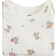 H&M Envelope Neck Bodysuit - Cream/Floral (1259195003)