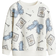 H&M Sweatshirt - White/Patterned (1241902015)