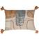 Bloomingville Lanzo Kudde Flerfärgad 35x50 cm Orange Komplett dekorationskudde Orange, Multifärgad (50x50cm)