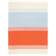 Marimekko Hennika Plaid 120x180 cm Orange/Light Blankets Orange, Blue, White (180x120cm)
