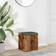 vidaXL Old Wood 42 x 42 x 45 cm Storage Bench