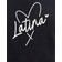 Lovely Text Latina Sweater - Black