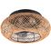 Reality Leuchten Lillesand With Light Brown Takplafond ∅ 50cm