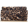 River Island Satin Bow Purse Cross Body Bag - Brown Leopard