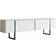 Linento Luxe White/Black TV-bänk 180x50cm